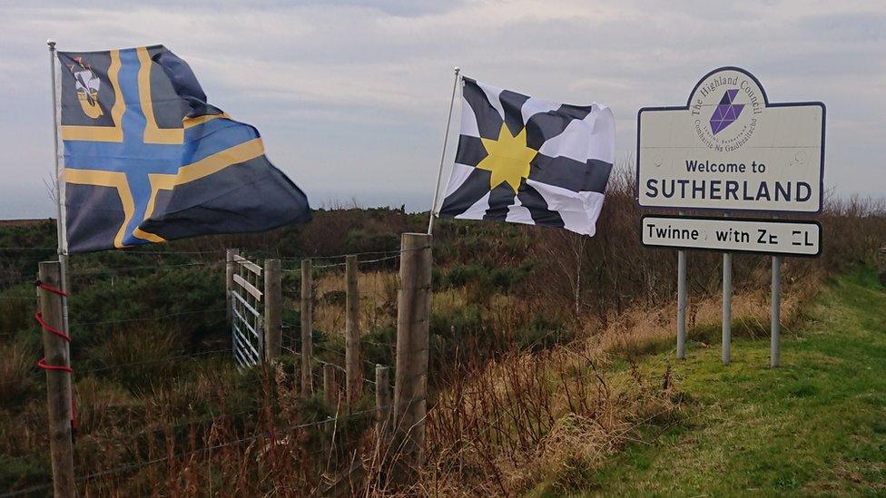 Caithness and Sutherland flags