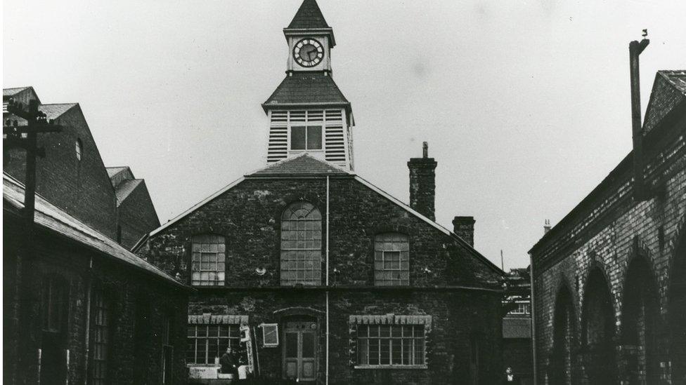 How part of the site looked when it was producing copper