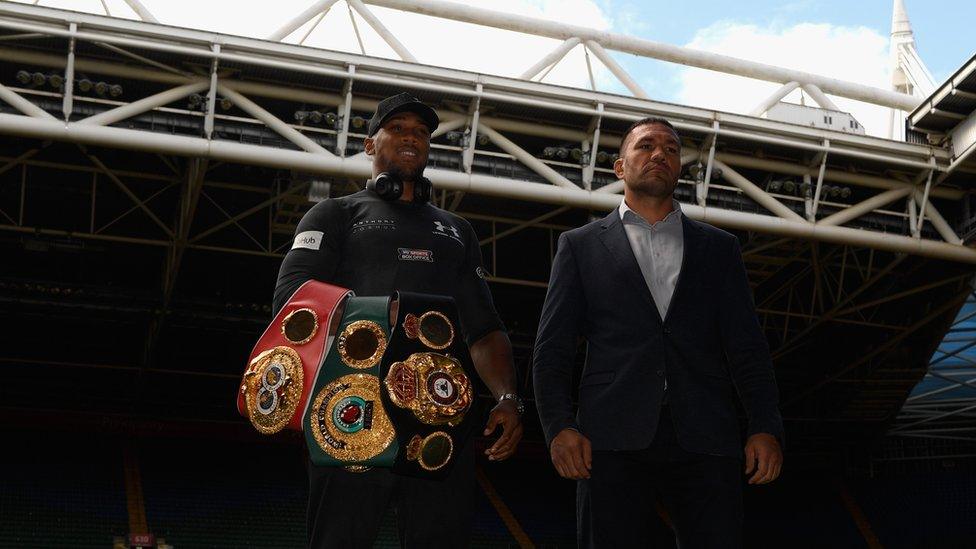 Anthony Joshua will fight Frenchman Carlos Takam