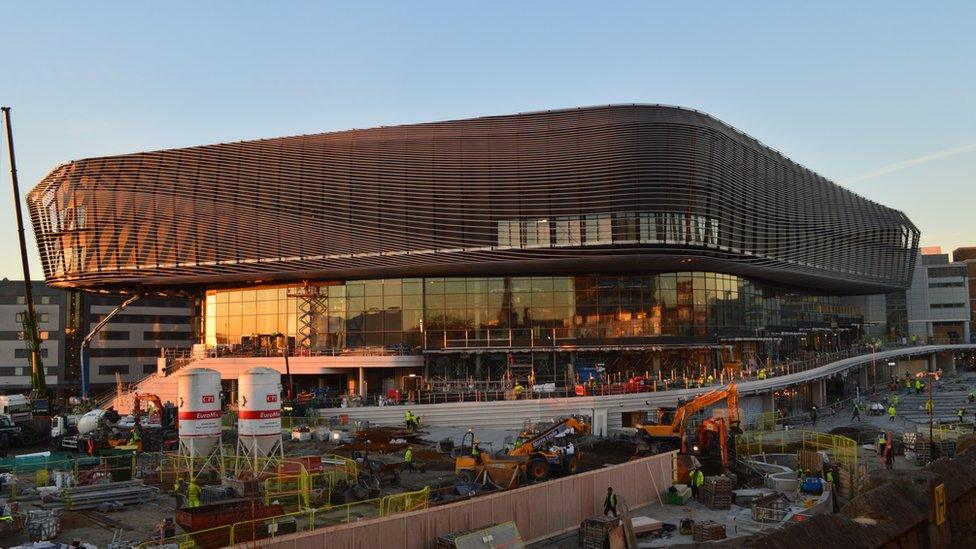 WestQuay Watermark under construction