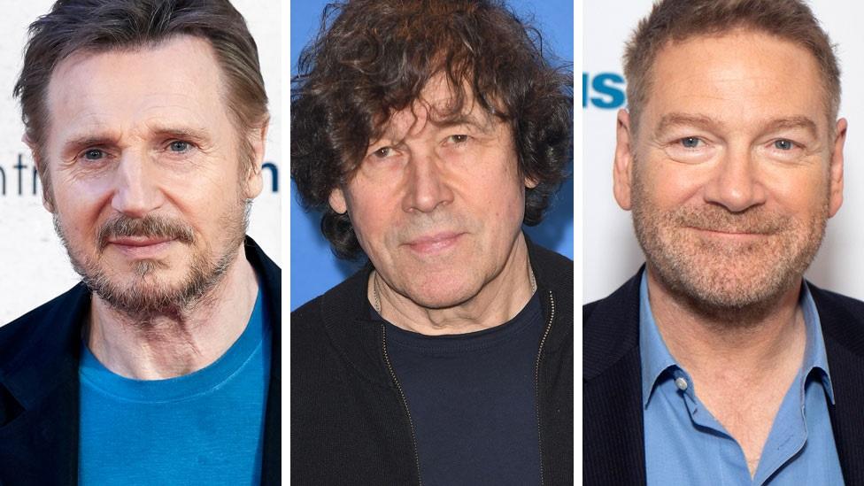 Liam Neeson, Stephen Rea and Kenneth Branagh