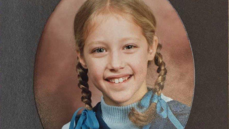 Cathy Newman school picture.