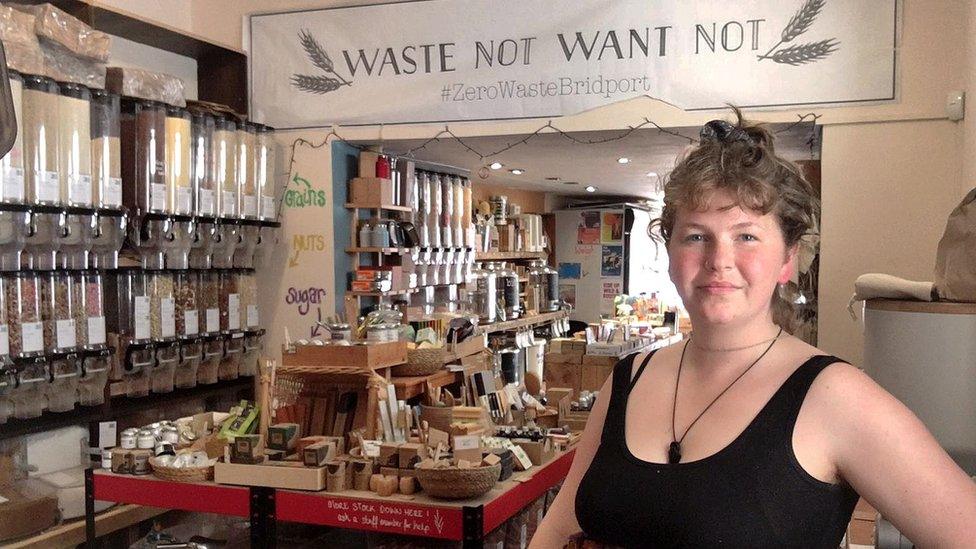 Waste Not Want Not owner Lydia Wilson says she has learned a lot from her community and that it has given her crucial support during difficult times