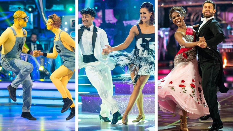 Popular dances from past Strictly Come dancing shows