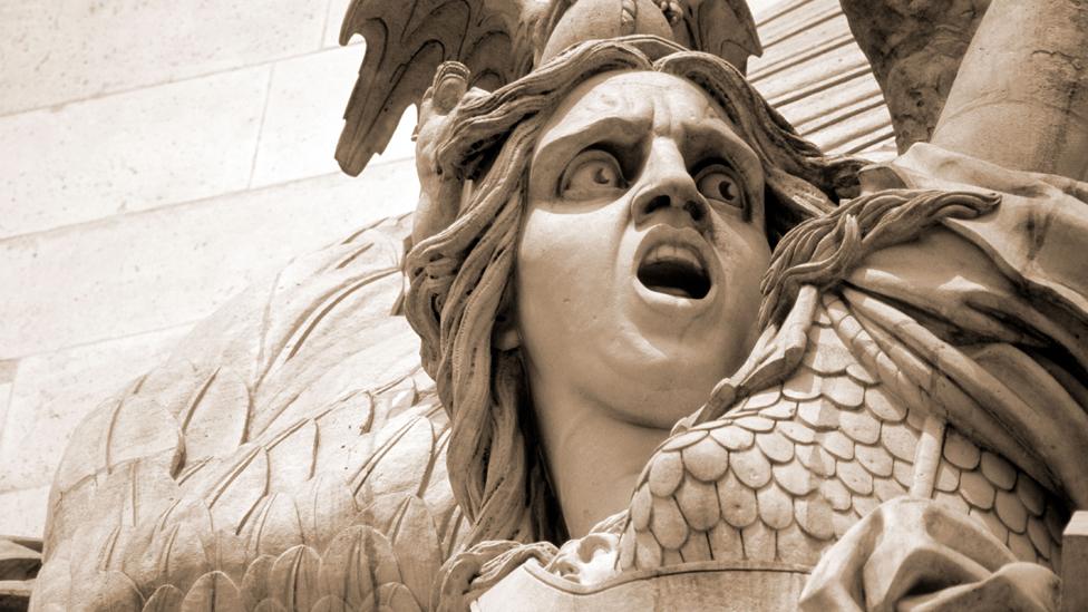 Detail from Arc de Triomphe showing La Marseillaise