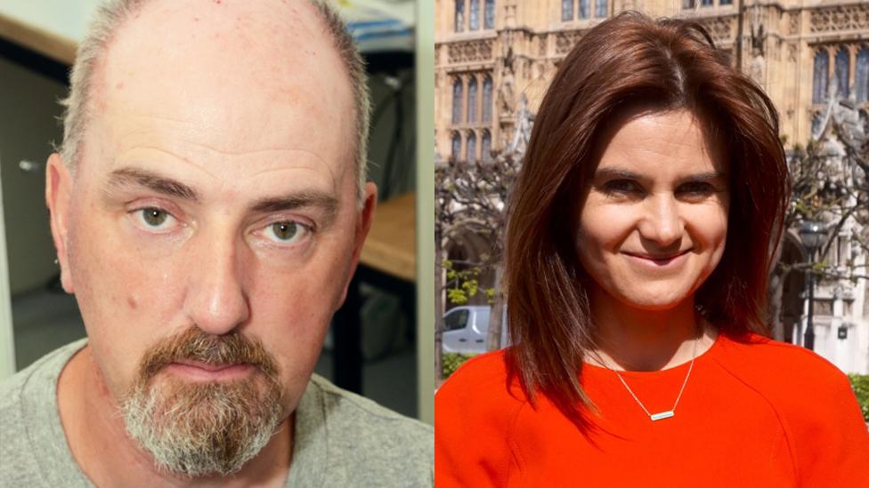 Thomas Mair and Jo Cox