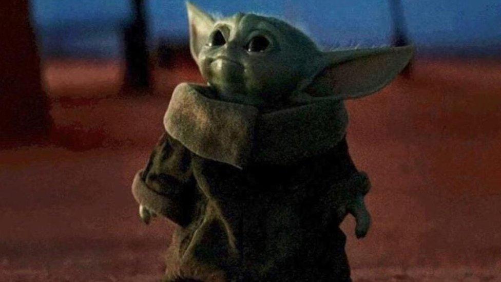 Baby Yoda Gifs reinstated after Star Wars takedown confusion BBC News