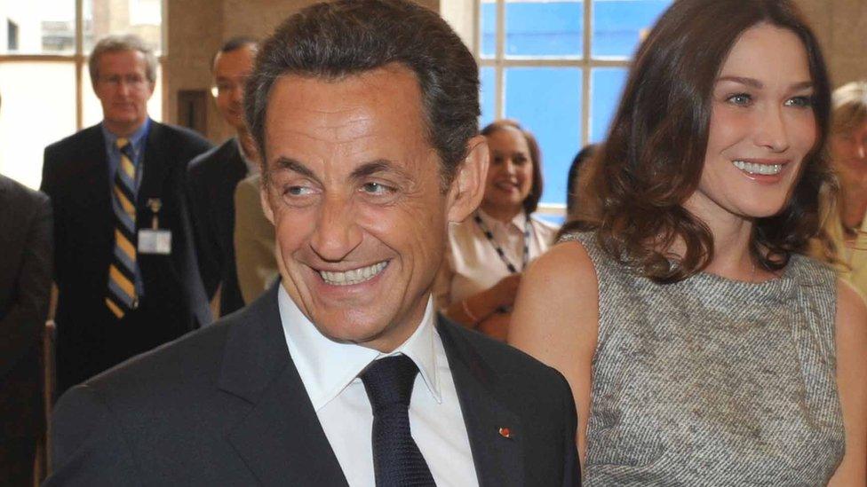 Nicolas Sarkozy and Carla Bruni