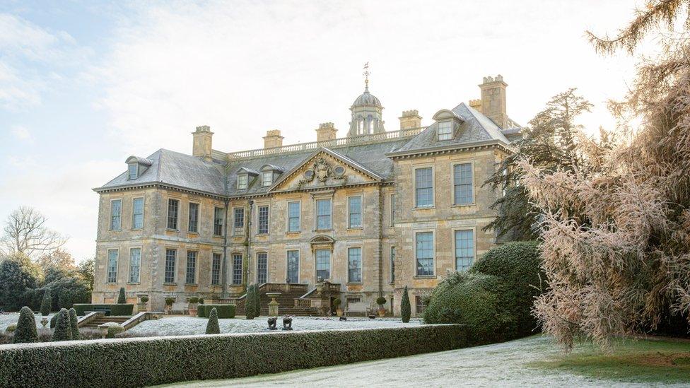 Belton House in winter