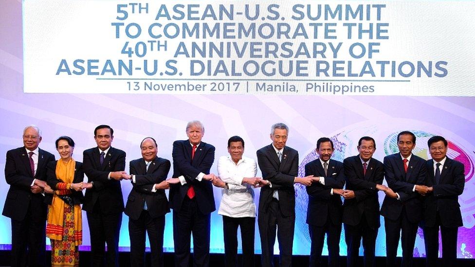 Asean-US 40th anniversary commemorative Summit in Manila, Philippines