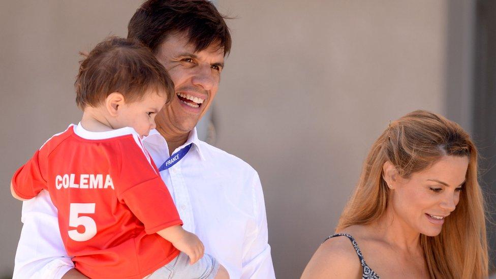 Chris Coleman and his wife Charlotte