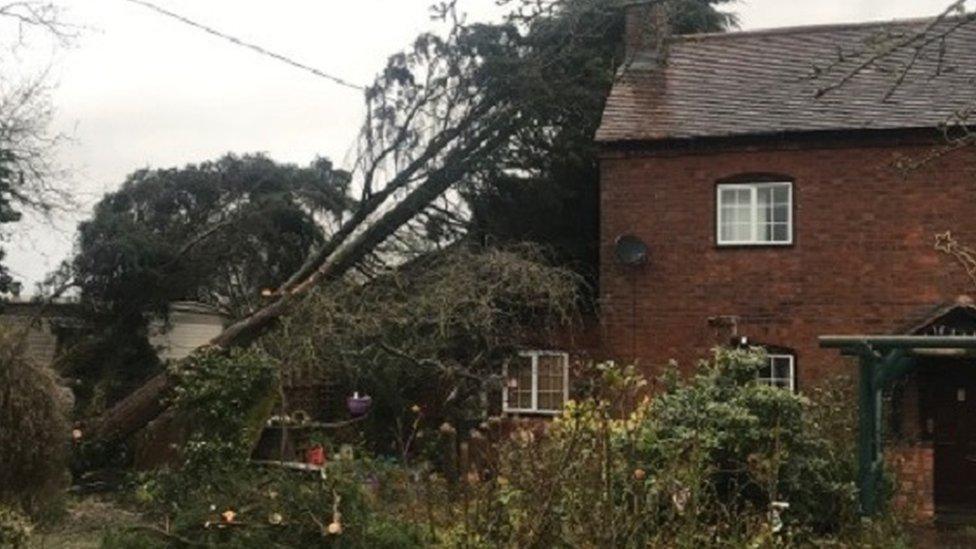 House on Hob Lane in Balsall Common.