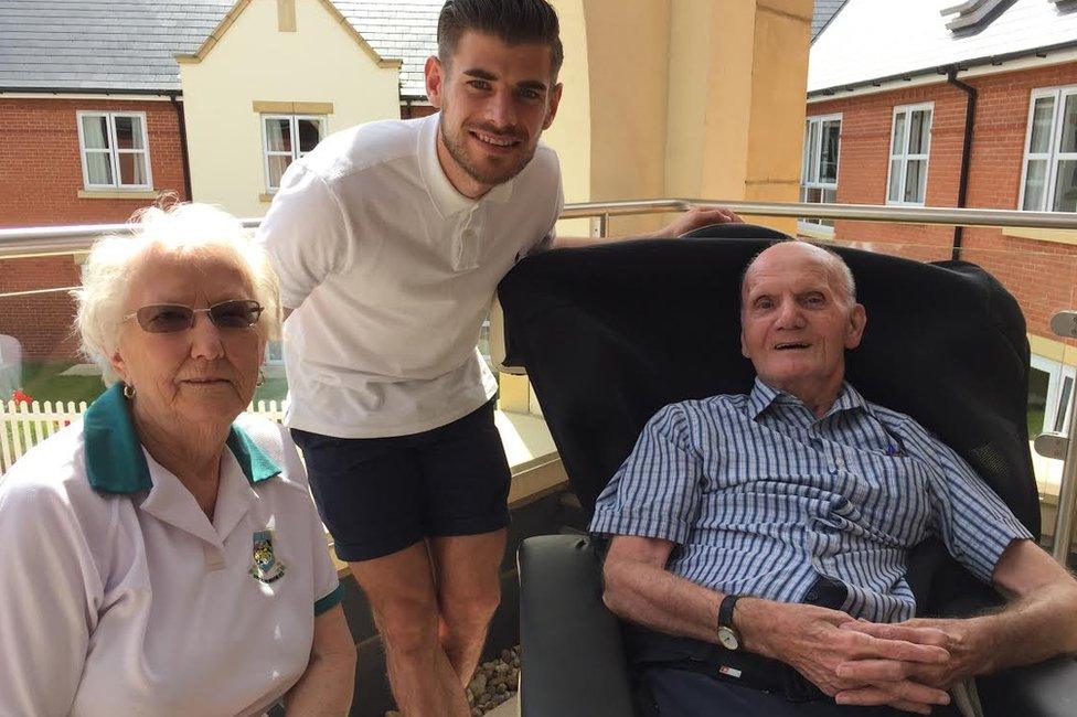 Rosemary Newton, Joe Edwards and Douglas Newton