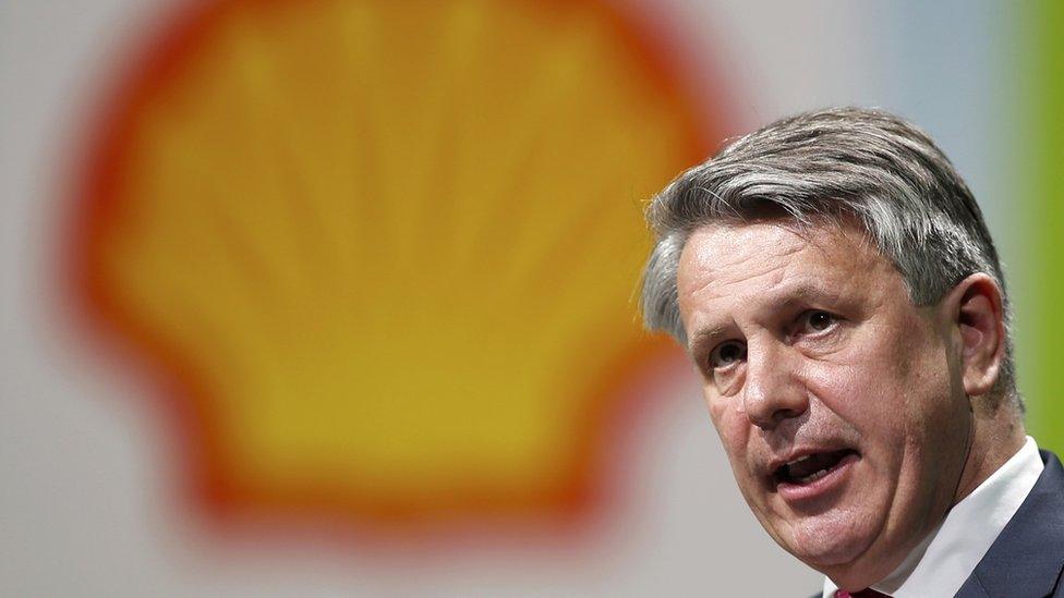 Shell chief executive Ben van Beurden