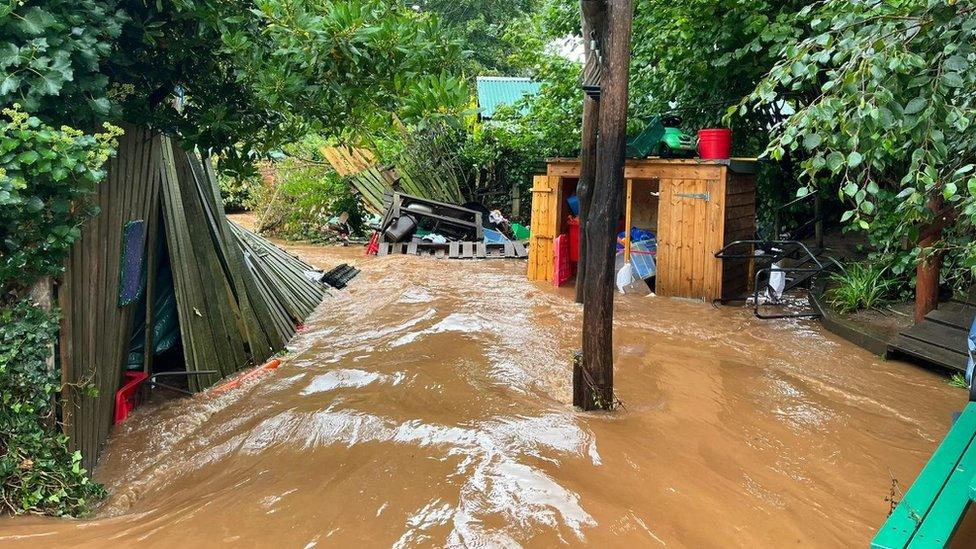 Flooding of Kenton Primary School