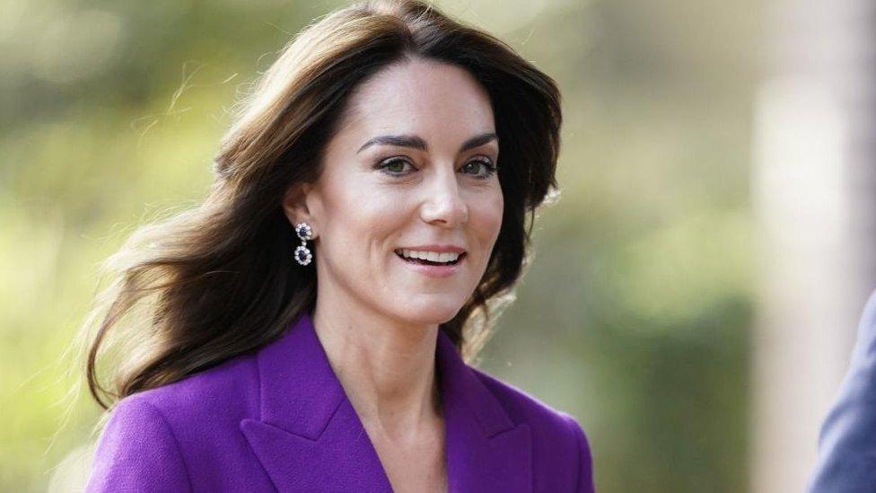 Princess of Wales, Kate Middleton, seen in an archive photograph