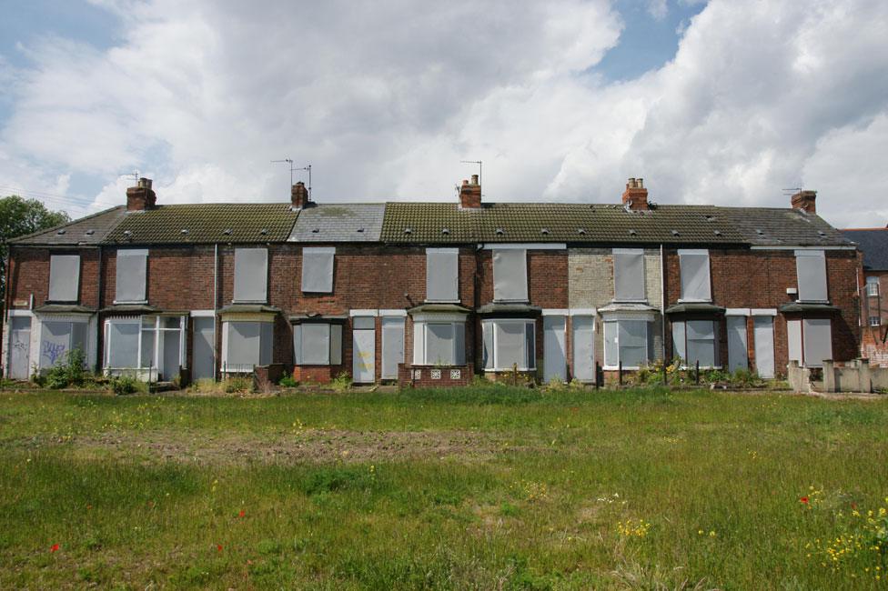 Slum housing on the edge of the red light district has been demolished in recent years to make way for new homes