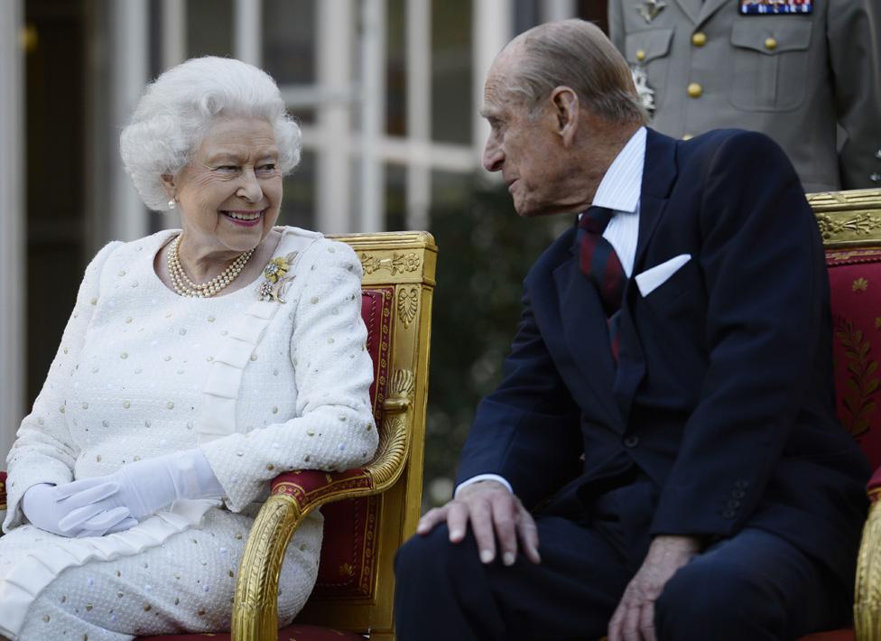 The Queen with Prince Philip