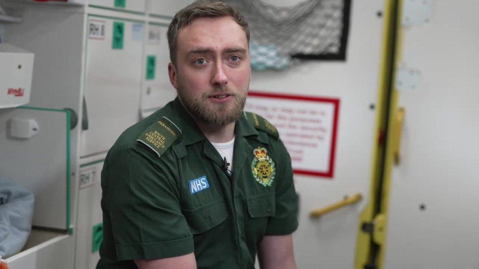 Paramedic Andy Morris