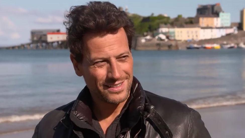 Ioan Gruffudd in Tenby