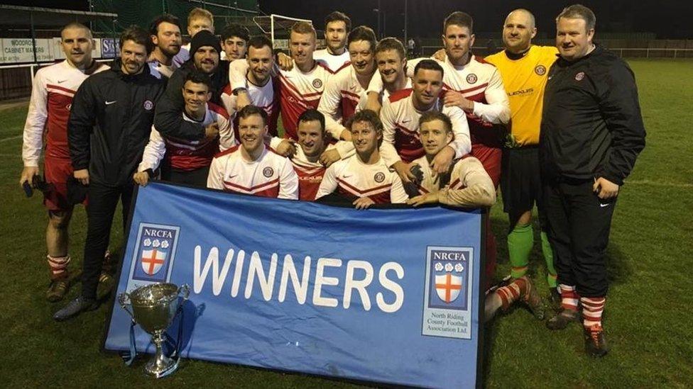 Boro Rangers - current holders of the Saturday County Cup