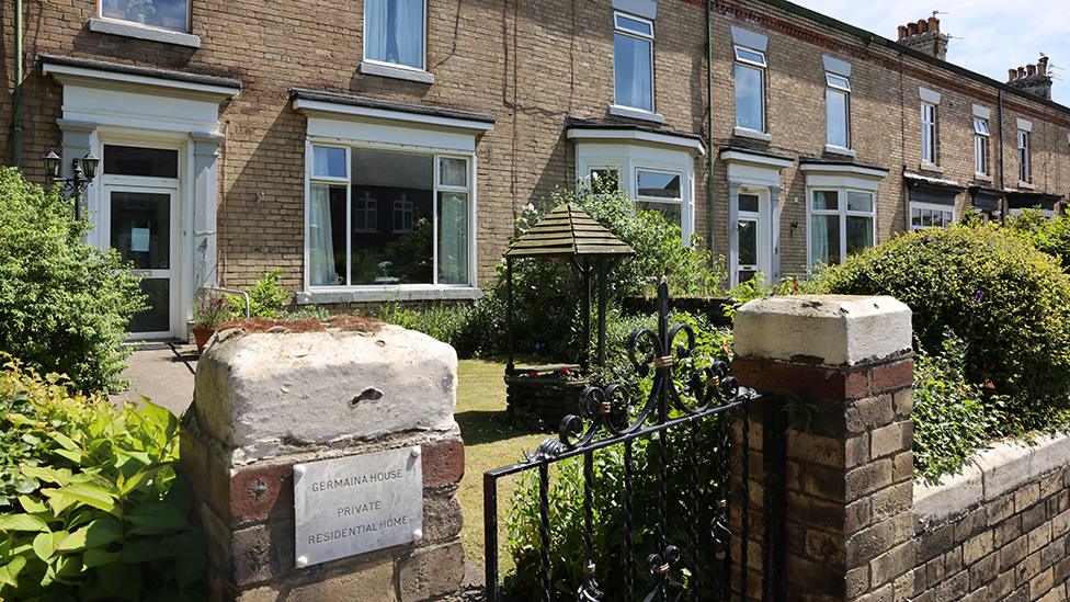 The Germaina House care home, in St Vincent Terrace, Redcar