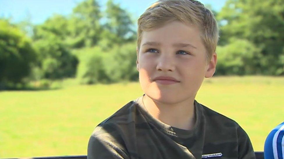 Ysgol Bro Elwern pupil Bedwyr gives his view on the skatepark