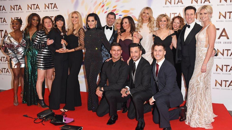 strictly-come-dancing-cast-and-crew-with-their-award