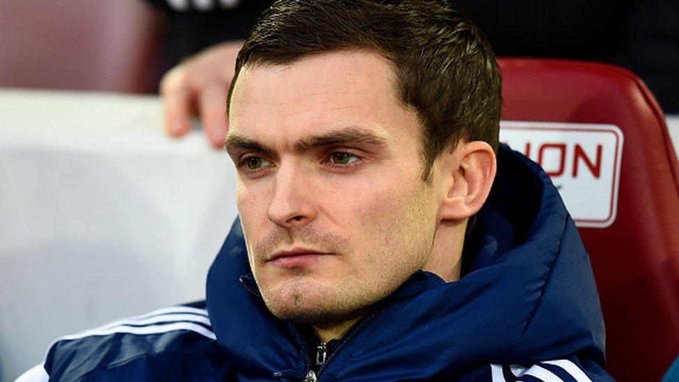 Former Sunderland and England striker Adam Johnson