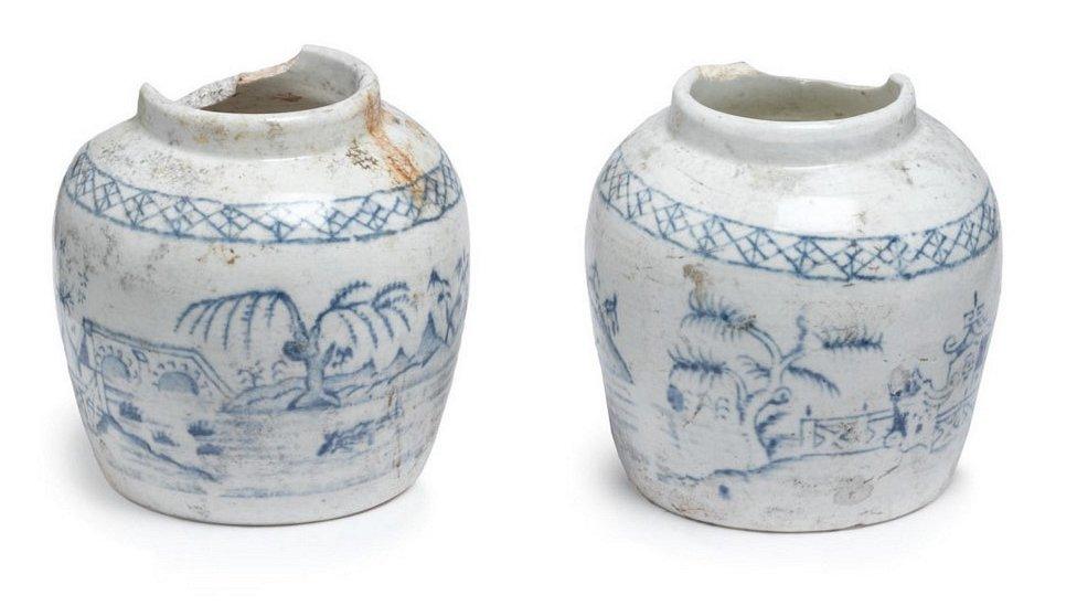 Preserved ginger jars