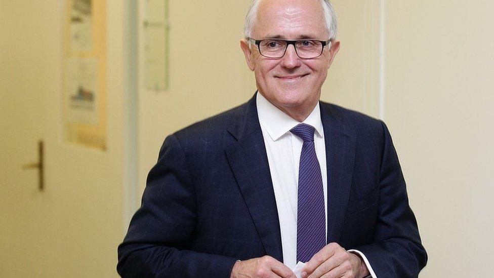 Australian Prime Minister designate Malcolm Turnbull