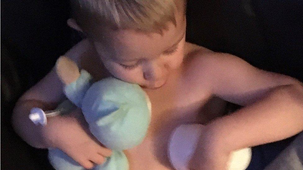 Stacey's four-year-old has a go at tandem nursing like him mum