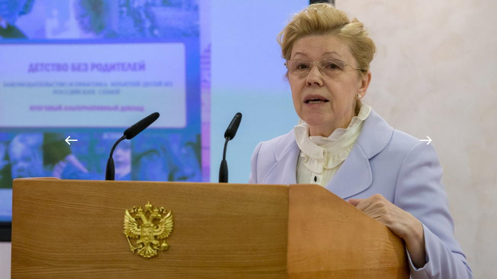 Russian Senator Yelena Mizulina