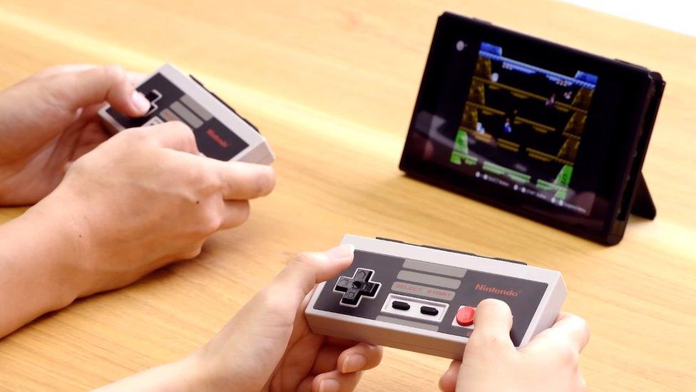 NES controllers for the Nintendo Switch