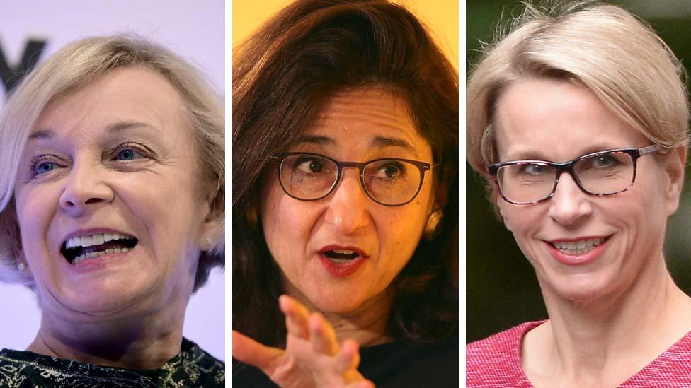 Dame Moya Greene, Dame Minouche Shafik, Emma Walmsley