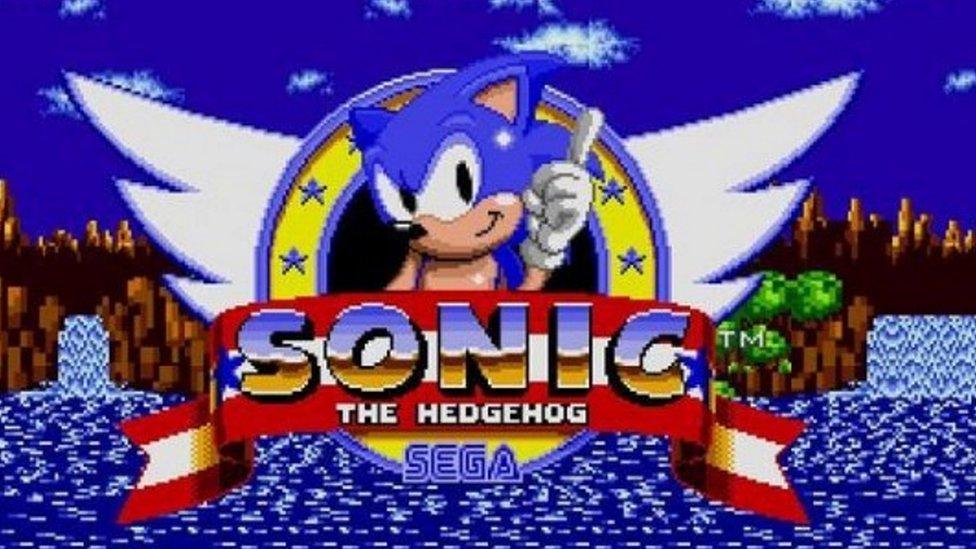 First sonic game.