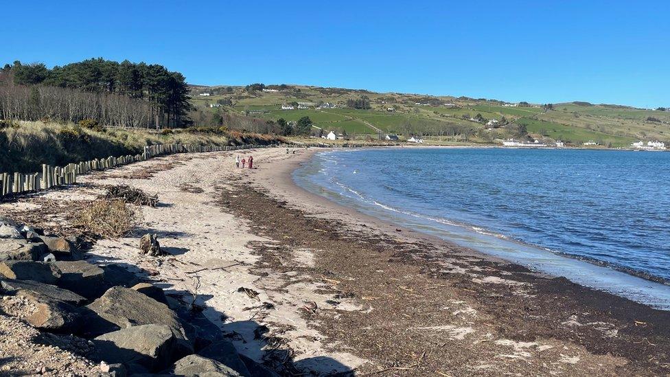 Cushendall on a sunny day