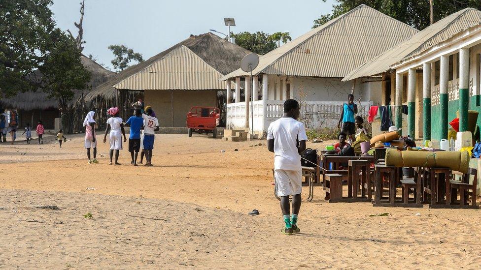 A village in Bijagos