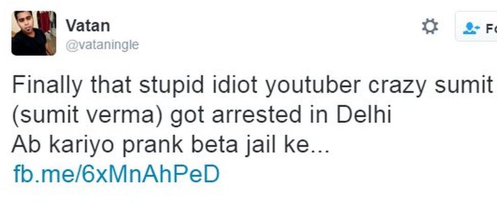 Finally that stupid idiot youtuber crazy sumit (sumit verma) got arrested in Delhi