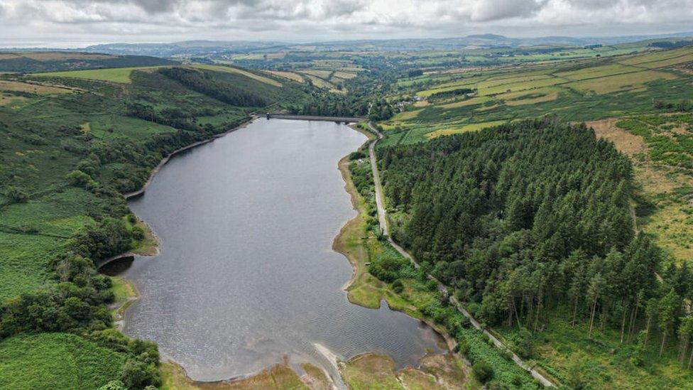 Injebreck reservoir in West Baldwin