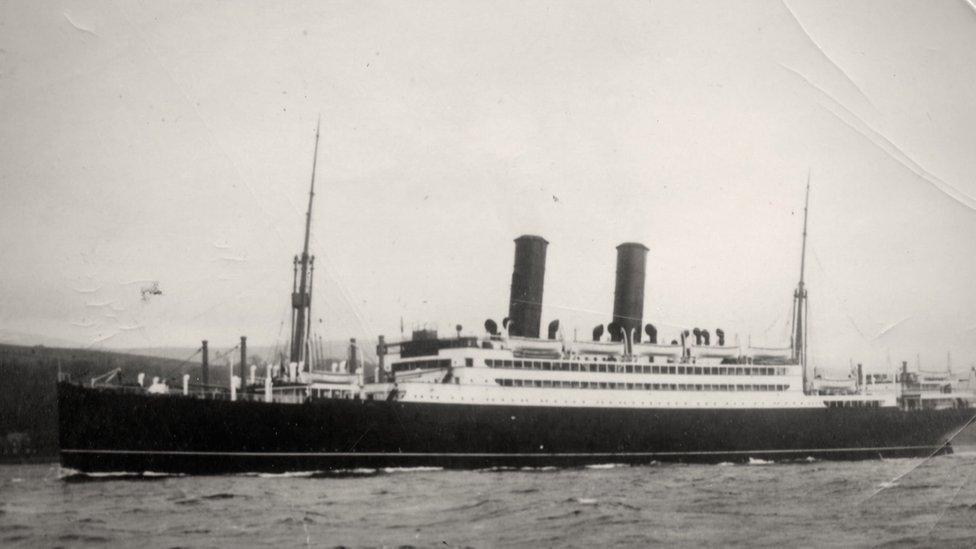 The SS Tuscania was carrying more than 2,000 US troops