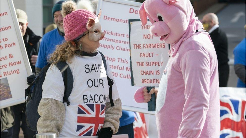 Demonstration in York