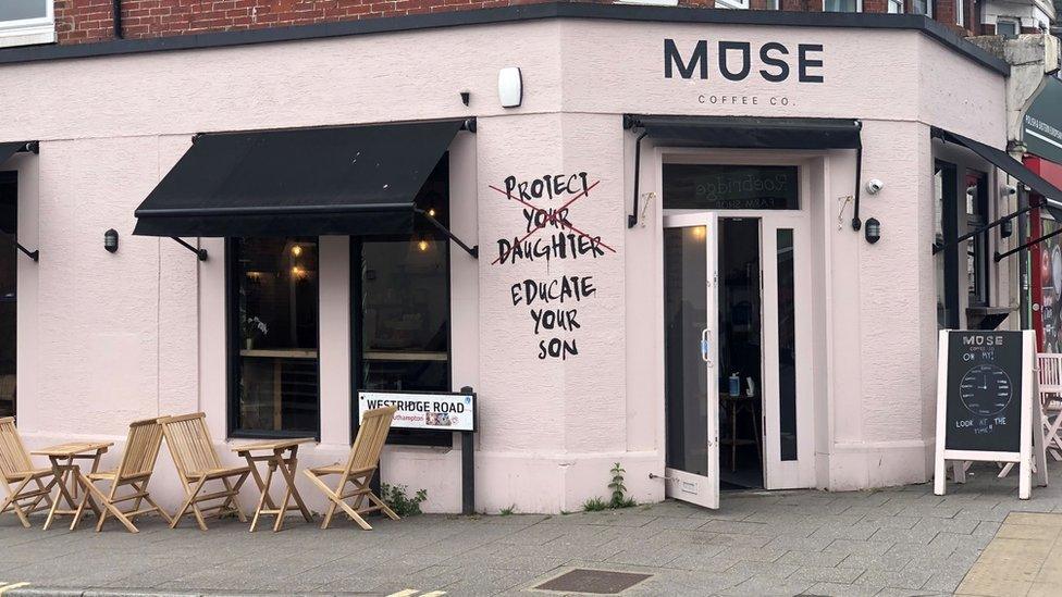 Muse coffee shop in Southampton