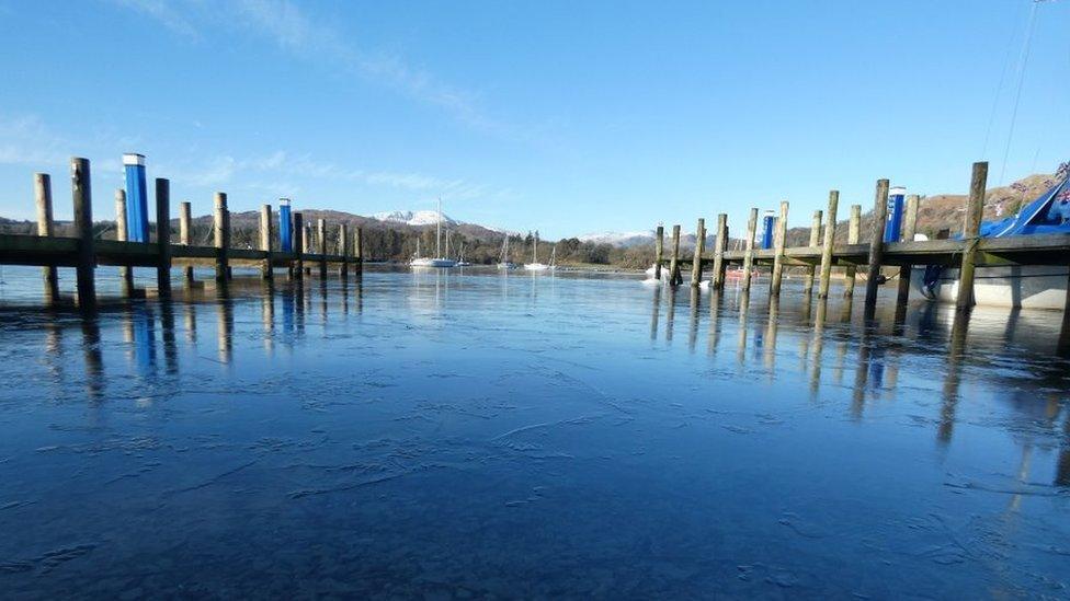 Windermere Lake in the Lake District