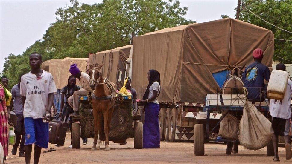 Senegal-Gambia border