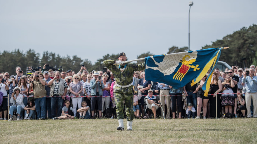 Re-raising of the Gotland Regiment, Sweden, 2018