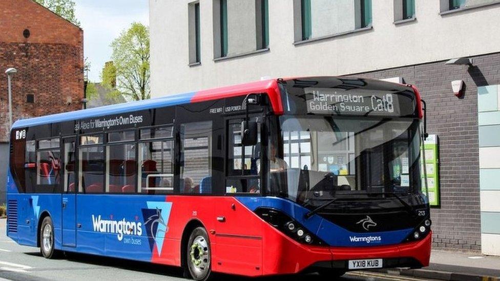 Warrington bus