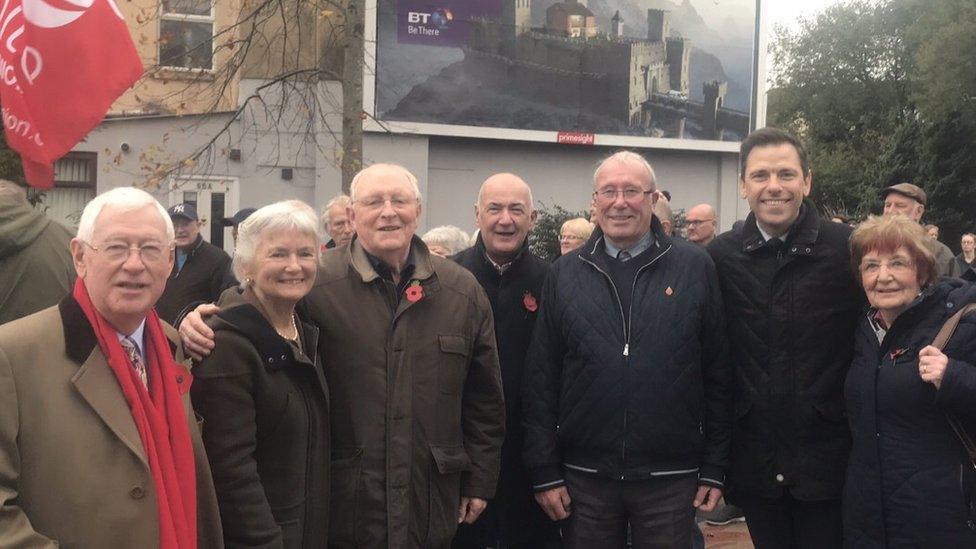 Group including Neil Kinnock