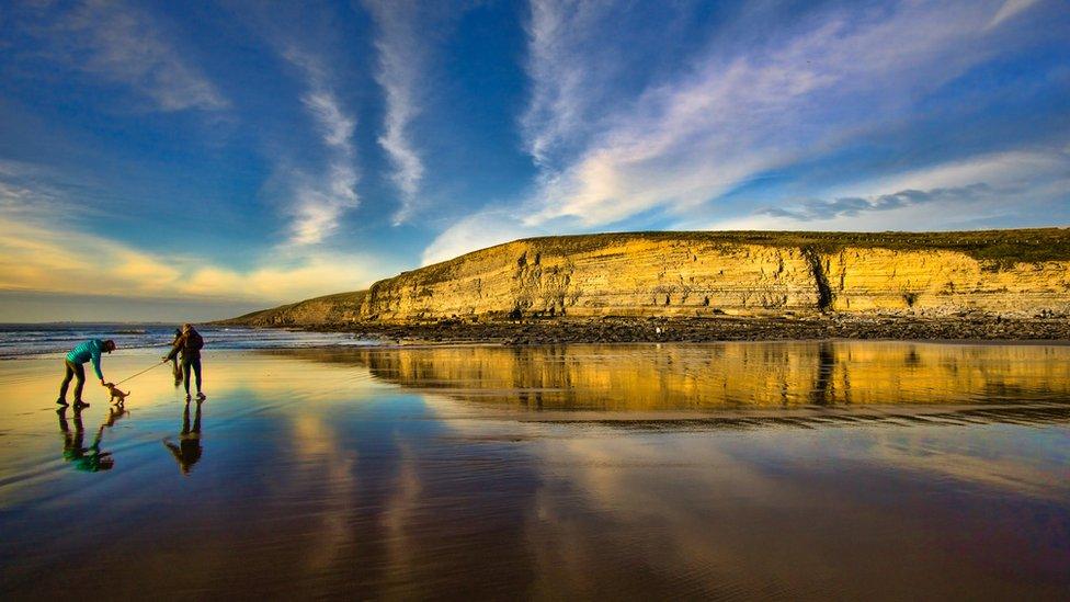 Southerndown in Vale of Glamorgan