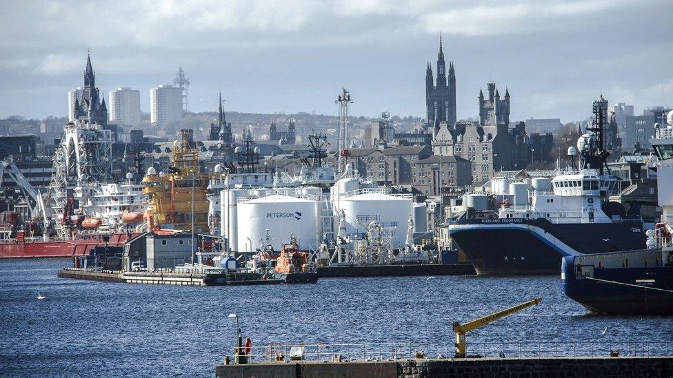 Aberdeen harbour